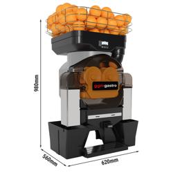 Elektrische Orangenpresse - mit Push & Juice-Taste & automatischer Fruchtzufuhr - Silber
