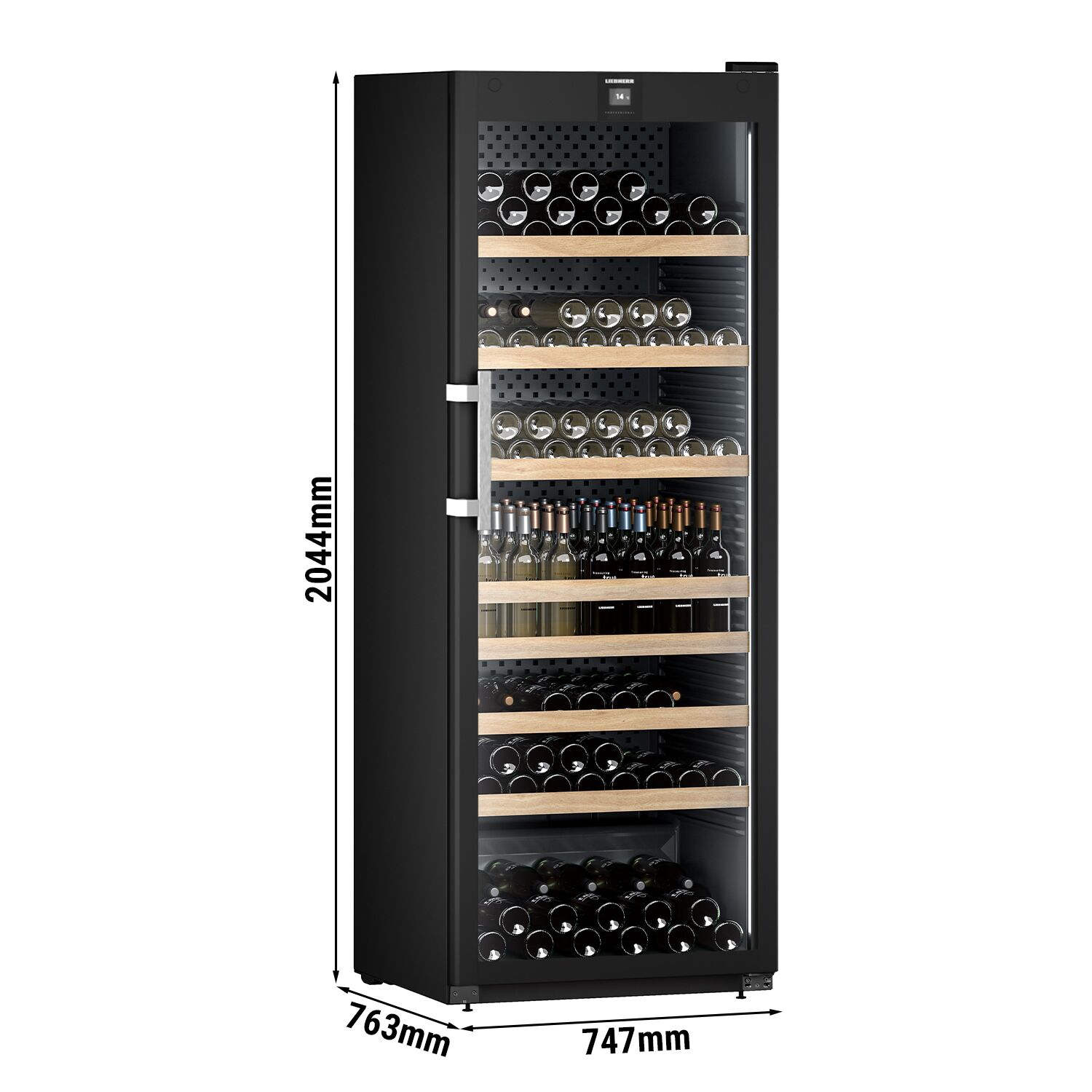LIEBHERR | Cave à vin PERFECTION - 1 zone climatique - 642 litres - capacité maximale de 284 bouteilles       
