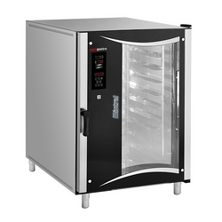 Bakkerij elektrische combisteamer - Digitaal - 10x EN 80x40 - incl. afzuigkap, rijskast & wassysteem