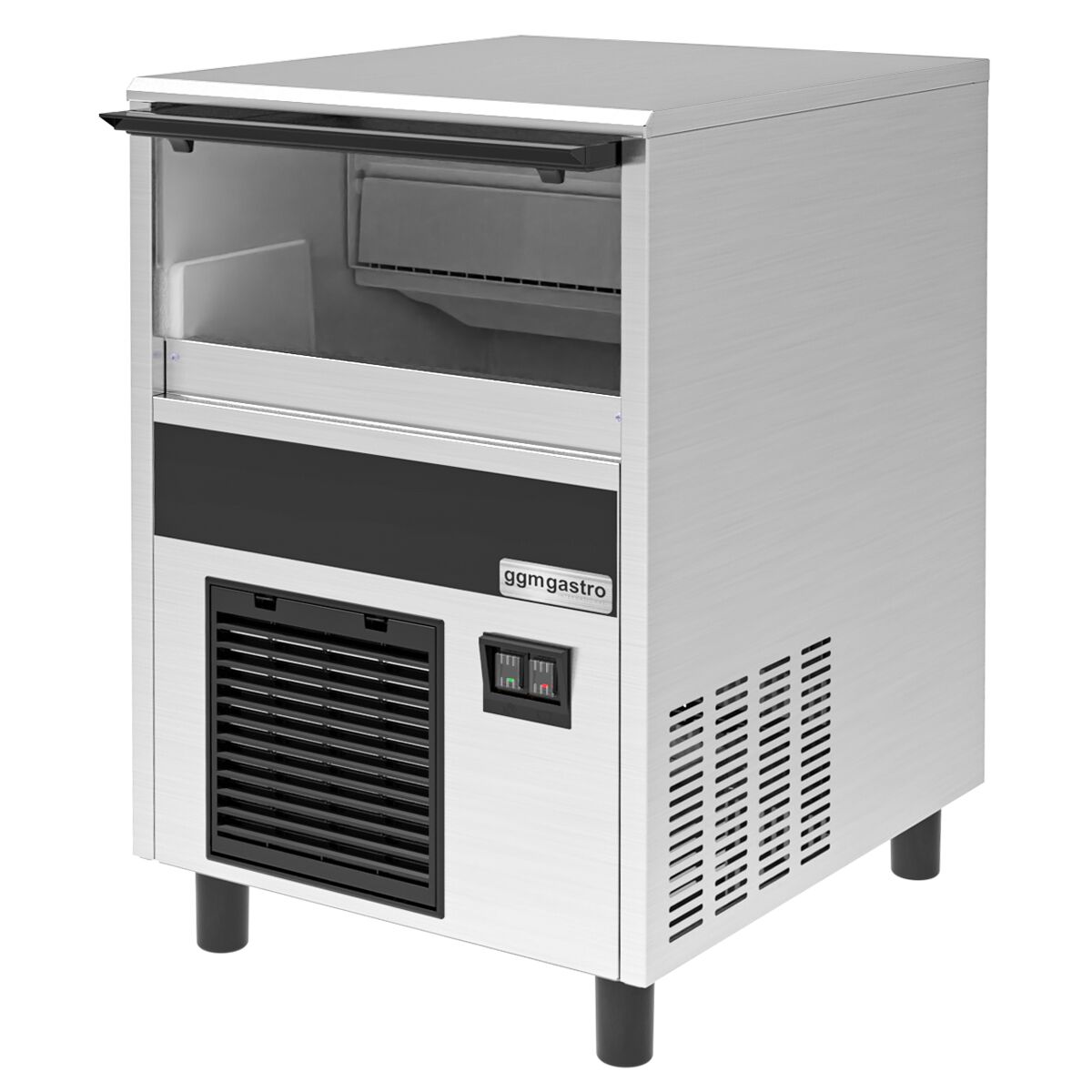 Machine à glaçons - Cylindre - 37 kg/24 h - y compris la pompe de vidange