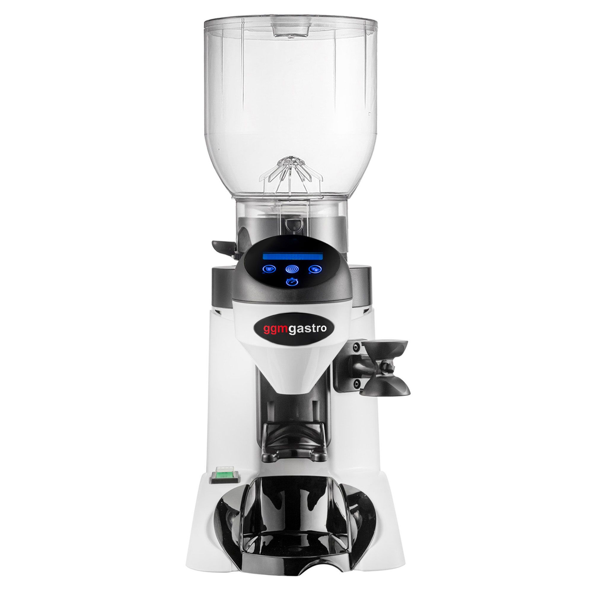 Moulin à café – 2 kg – 63 dB – Avec dosage automatique – Blanc