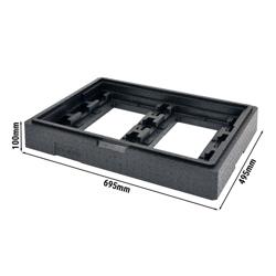 Scheidingswand Maxi - passend voor PLB-071, PLB-066, PLB-067, PLB-068, PLB-069 & PLB-070 - 695x495x100mm