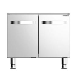 Base Cabinet for Gas Stove - 600x600x600mm - Stainless Steel AISI 304 - 2 doors - for GHK6634