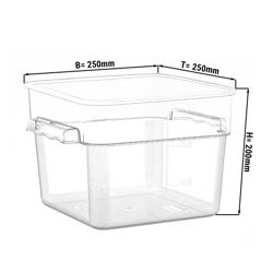 Bac alimentaire - en polypropylène (PP) - 5,7 L