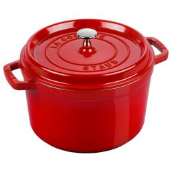 STAUB | LA COCOTTE - Kookpot - Ø 240mm - Gietijzer - Kersenrood
