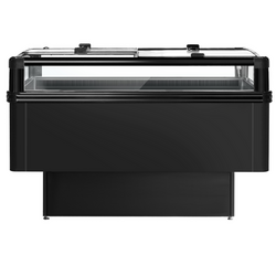 Insulă congelator - 1613x1078mm - 260 litri - capac glisant din sticlă