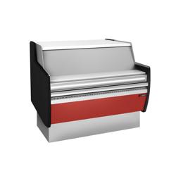 Stolik kasowy RIGA - 998x953mm - Panel przedni Ciemnoczerwony