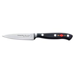 F. DICK | Premier Plus Paring Knife – 9 cm Blade - X50CrMoV15 Steel - Black/Silver Handle