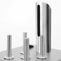 Polisseuse à verres professionnelle - 1,5kW - avec soufflerie d’air chaud & 5 rouleaux rotatifs