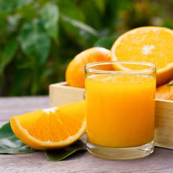 Elektrische Orangenpresse - mit automatischer Fruchtzufuhr & regulierbarem Ablasshahn - Orange