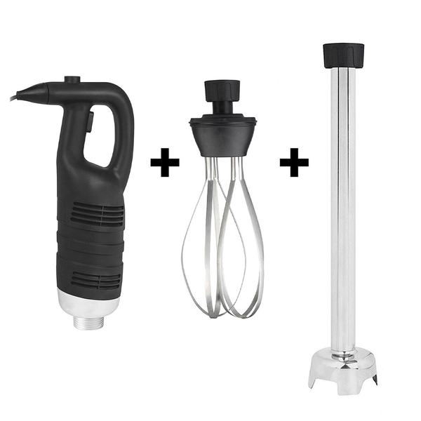 Karıştırma çubuğu 500 mm ve çırpma teli dahil el blenderi - 850 Watt - 1 hız