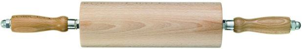 Wałek do ciasta PREMIUM - Ø95x240mm - lite drewno