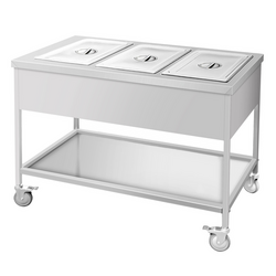 Термовізок Bain-marie - 3x GN 1/1 