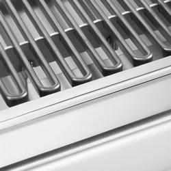 Gril électrique professionnel Paolo 900 - 5,4kW - sur pied - P900mm - Scotch-Brite satiné