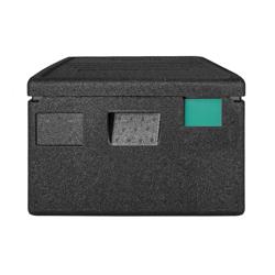 CAMBRO | Cam GoBox® Toploader – GN 1/1 – Black lid – 600×400×257 mm – 4h temperature hold
