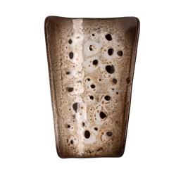 (24 st) Skål - SABANA - stengods - 155x100 mm - brun/vit