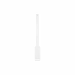Roerspatel vlak - Polyethyleen - Blad:30x60mm - Lengte:450mm - wit
