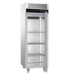 Armoire réfrigérée vitrée positive Inox AISI 304 PREMIUM - avec 1 porte vitrée