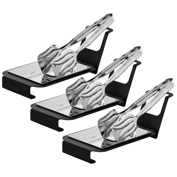 (3 stuks) Lepelbak - Rechthoekig - RVS - 60x120x80mm - met handgreep