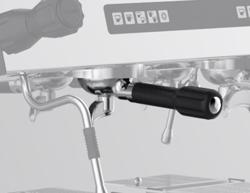 Suport sită pentru espressor, 1 ieșire, cu element filtrare 8 g - Ø 58,8 mm - pentru KMF & KMCF