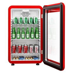 Minibar koelkast - 500mm - 120 liter - met 1 glazen deur
