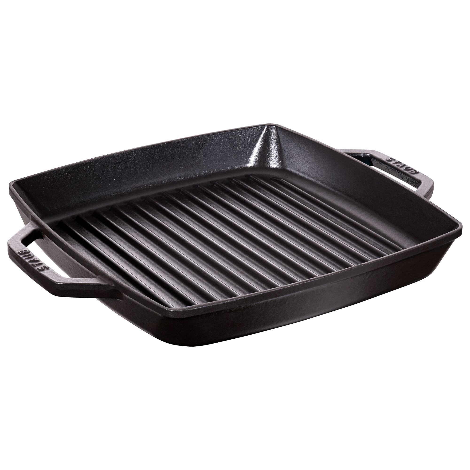 STAUB | GRILL PANS - Poêle à griller - 280x280 mm - Fonte - Noir        