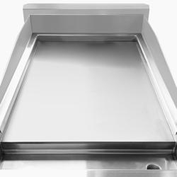 Inductiebakplaat - 5kW - Glad - met onderbouw met 1 deur