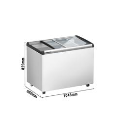 LIEBHERR | Derin dondurucu - 222 litre - sürgülü cam kapaklı - Beyaz