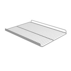 Rács konvektoros sütőkhöz - 498x398 mm - világosszürke - plastifikált - készülékhez: LKSU345