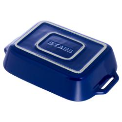 STAUB | CERAMIQUE - Plat à four - 270x200mm - Céramique - Bleu foncé	