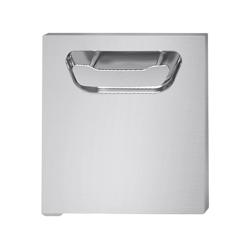 Alakaapin ovi 400 mm - vasenkätinen - 393x82x434 mm - ruostumaton teräs - yhteensopiva: Paolo 700 -sarja