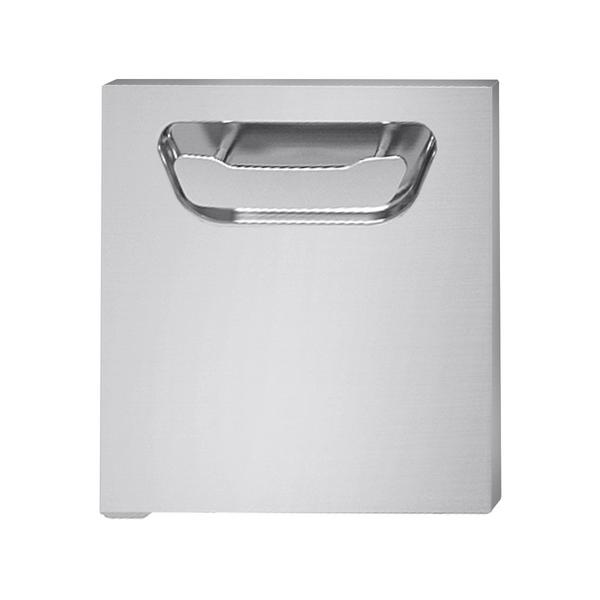 Onderbouw deur - 393x82x(H)434mm - RVS | aanslag links - voor 700-serie - passend voor PAOLO 700