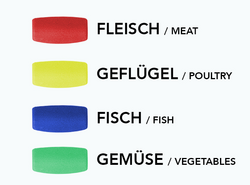 Polypropyleen GN deksel 1/6 - Melkwit