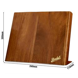 BERKEL | Magnetisch messenblok - Bruin Acacia