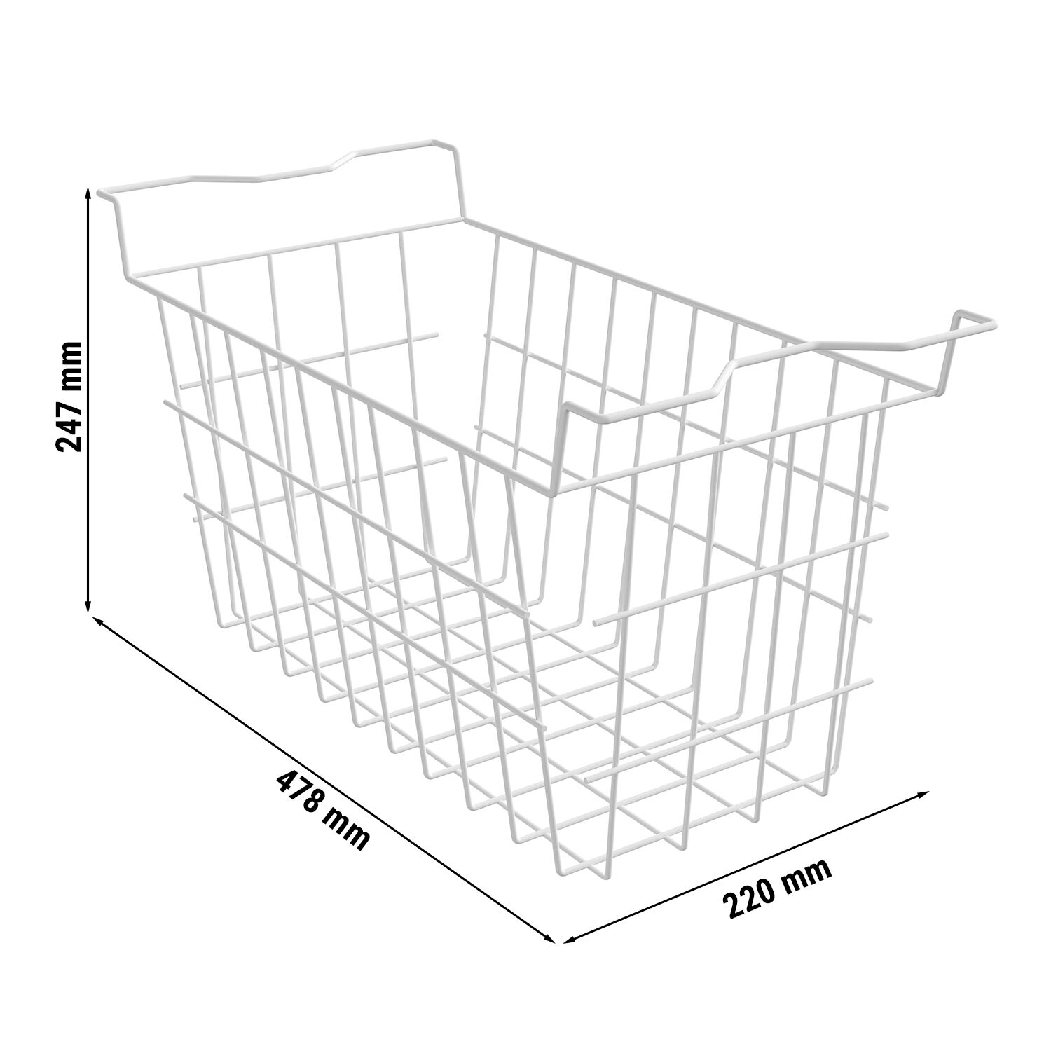 Panier suspendu pour congélateurs coffres TTG120N, TTG227N, TTG236EN, TTG388EN & TTG388N