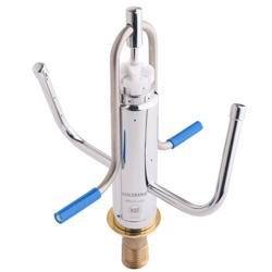 Inbouw glazenspoeler - met automatische waterstop en terugslagklep (waterslot)