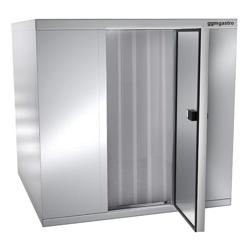 Frysrum i rostfritt stål - 2100x1500 mm - 4,14 m³ - inkl. lameller