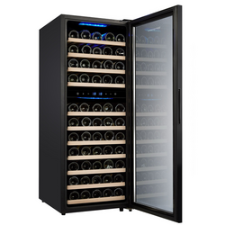 Wijnkoelkast Eco - 2 klimaatzones - 200 liter - max. 73 flessen