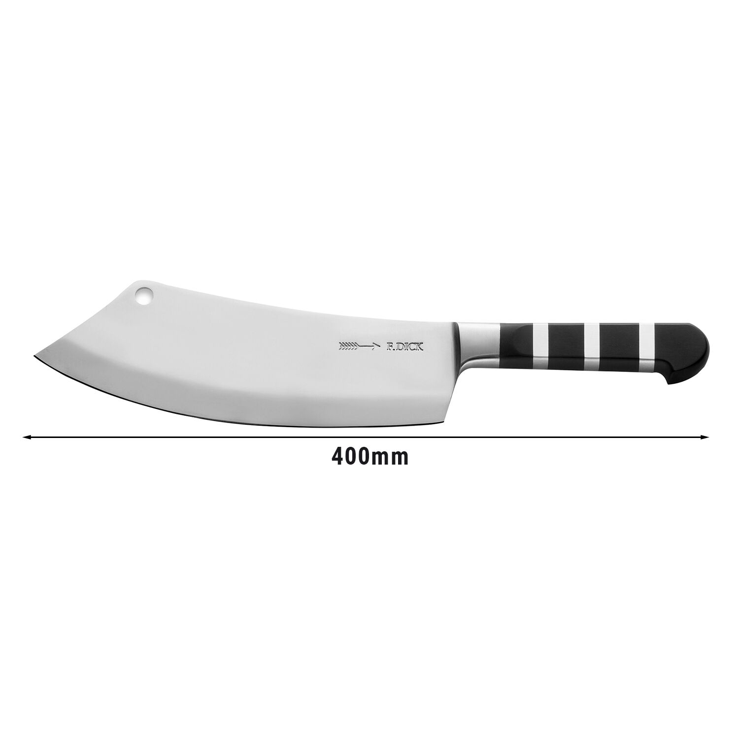 F. DICK | 1905 - Couteau de chef "AJAX" - Lame: 220mm