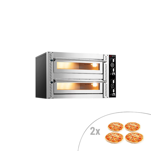 Pizzaugn - 4+4x 25 cm - Manuell