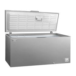 Produktbild von GGM Gastro Tiefkühltruhe TTG553N – 534 Liter, 1804 Mm, Kunststoffdeckel, Inkl. 3 Körbe & Trennwand, -23°C Bis -18°C