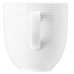 (6 pezzi) SELTMANN WEIDEN | Tazza da caffè latte Tulipano - 0,37 litri - Bianco