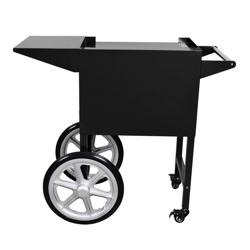 Mașină de popcorn, inclusiv cărucior - 5 kg / h - cu 1 ceainic
