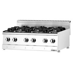 Fourneau à gaz – 19,5 kW – 6 brûleurs