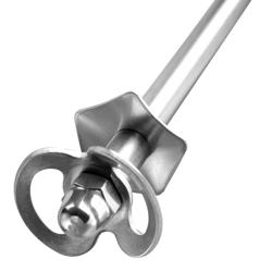 Frullatore a colonna / Frullatore per frappè ECO - a 1 bicchiere - 1 Litro - 300W - Nero - Regolazione continua (variatore di velocità)