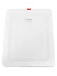 (6 Stück) Polypropylen GN-Deckel 1/2 - milchig