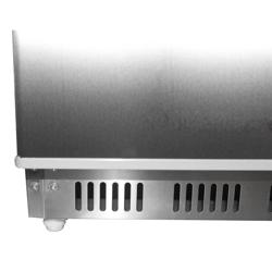 Commercial Upright Fridge Stainless Steel ECO - 600L - Single Door