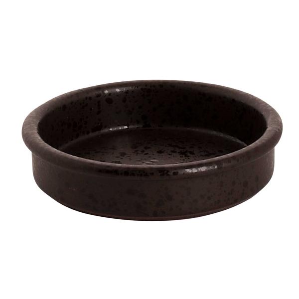 (24 Stück) MOON - Ofenform - Ø 120mm - schwarz
