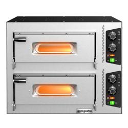 Elektrische pizzaoven - 4+4x 25cm - Handmatig