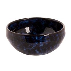 (4 ks) Miska BAMA BLUE - Kamenina - kulatá - Ø 120 mm - vhodná do myčky - vhodná do mikrovlnky - modrá